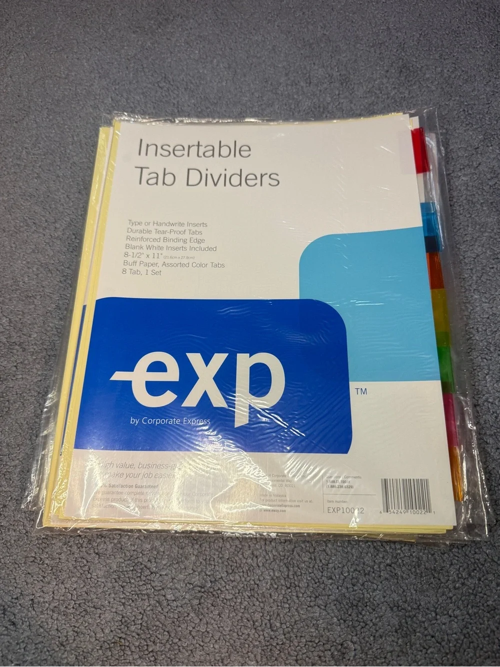 64 file/paper dividers
